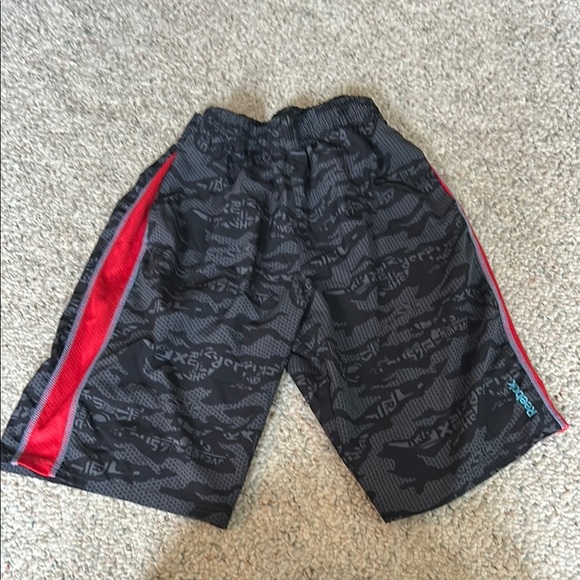 Reebok Other - Reebok Kids Black and Red Patterned Shorts
